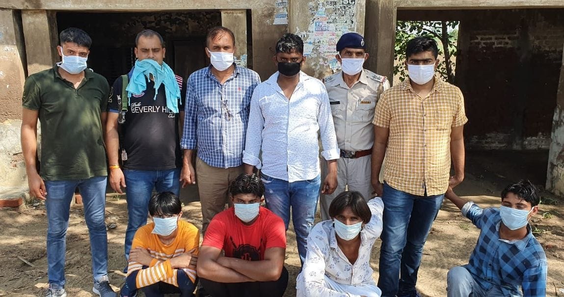 youth murder case, four arrest, car found, sonipat