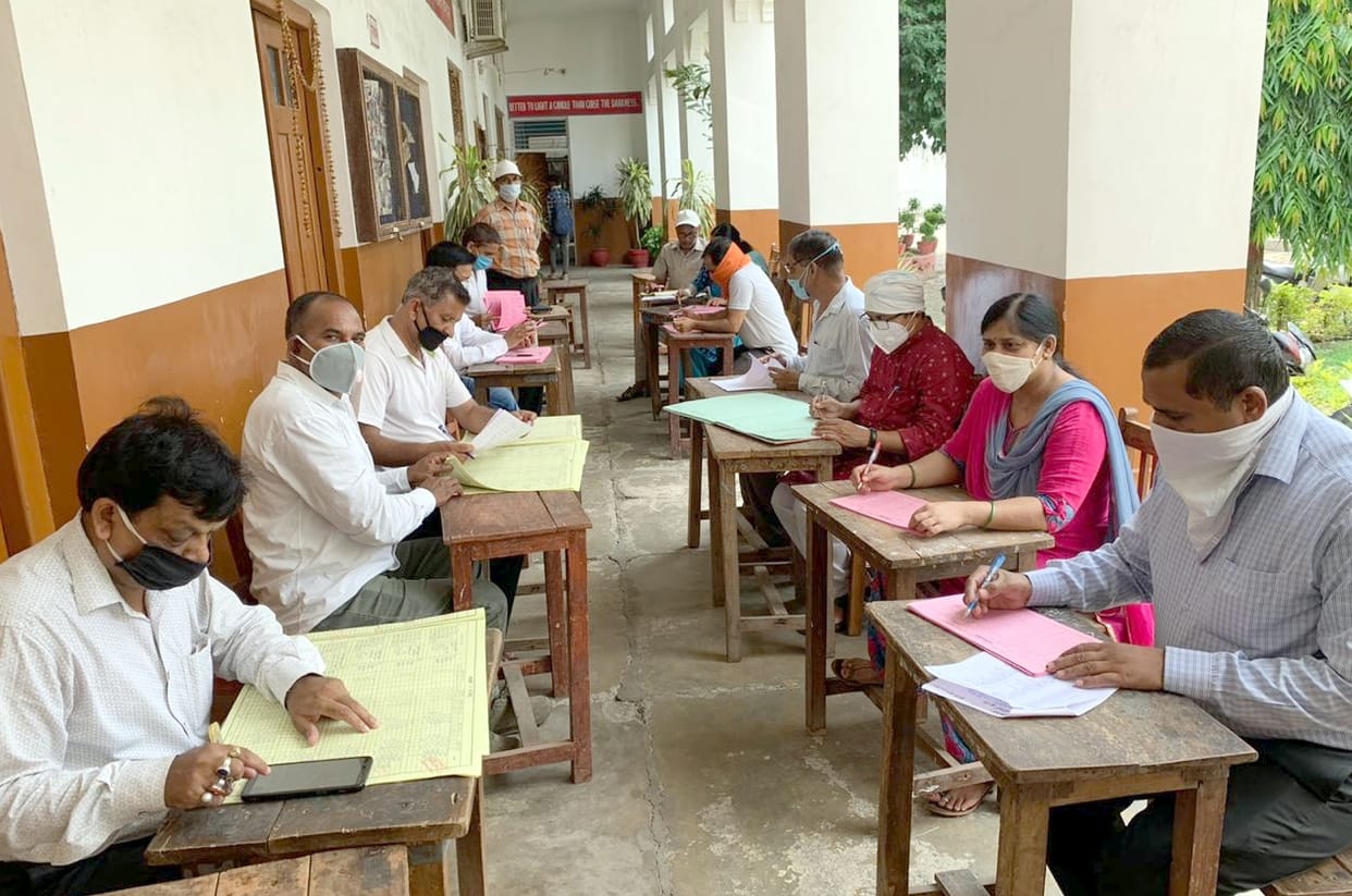 Secondary schools open, Gurukul tradition seen