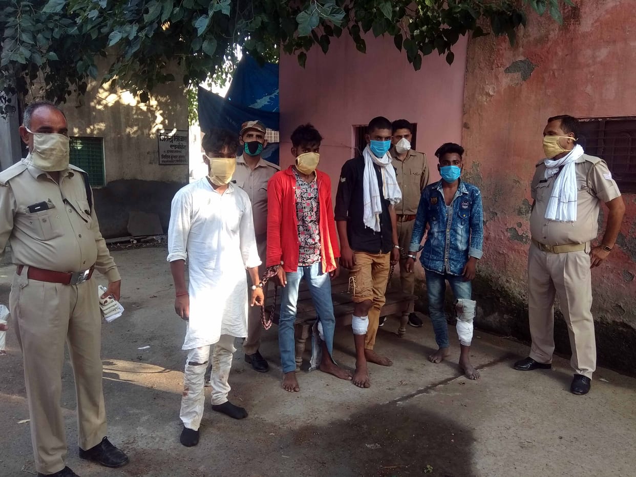 Shamli - Kairana encounter, four miscreants injured