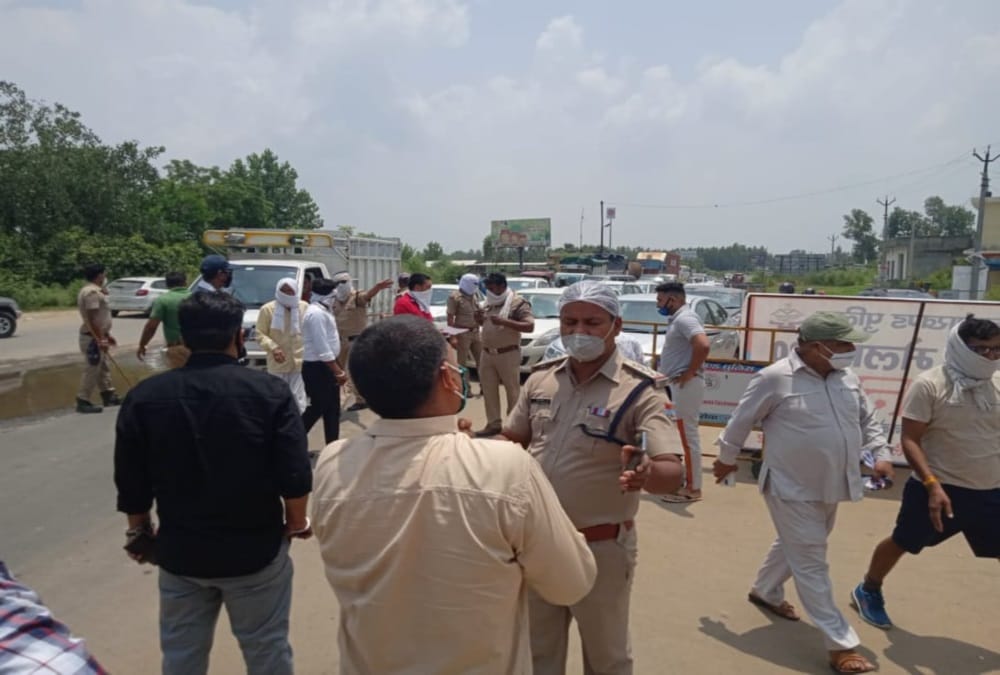 kanwar yatra 2020: Police Checking Strictly on Roorkee border for stop kanwariya, Photos