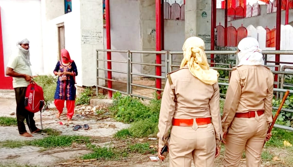 Closure and police stationed, devotees returned disappointed from pagoda