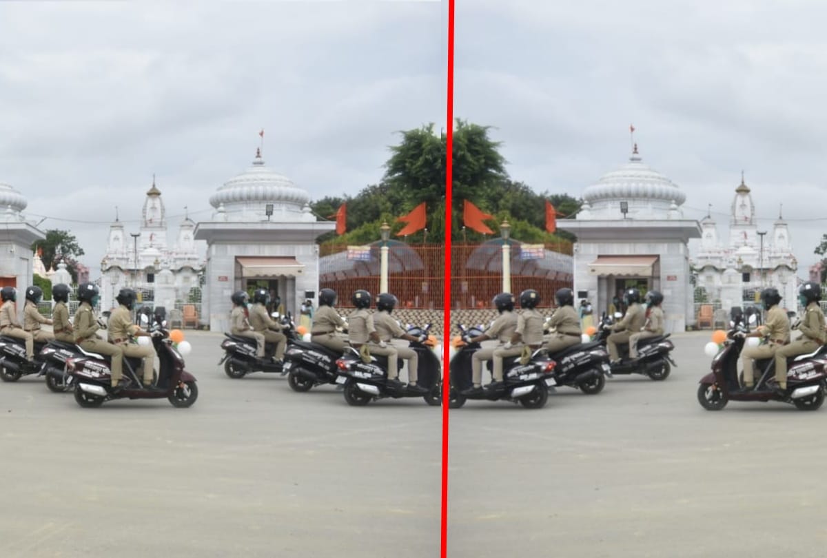 Women police get 100 scooters for patrolling in Gorakhpur