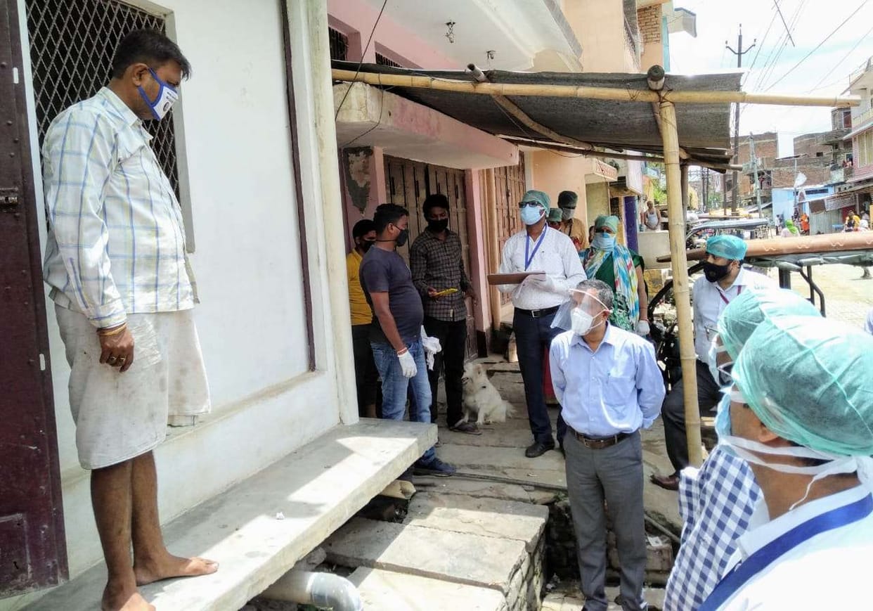 District Collector took stock of survey work