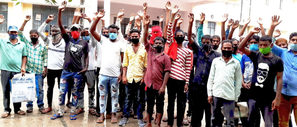Sanitation workers protest after non-payment of honorarium for three months
