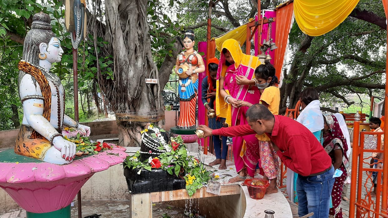 First Monday of Sawan, Vedic chants echoed from house to house