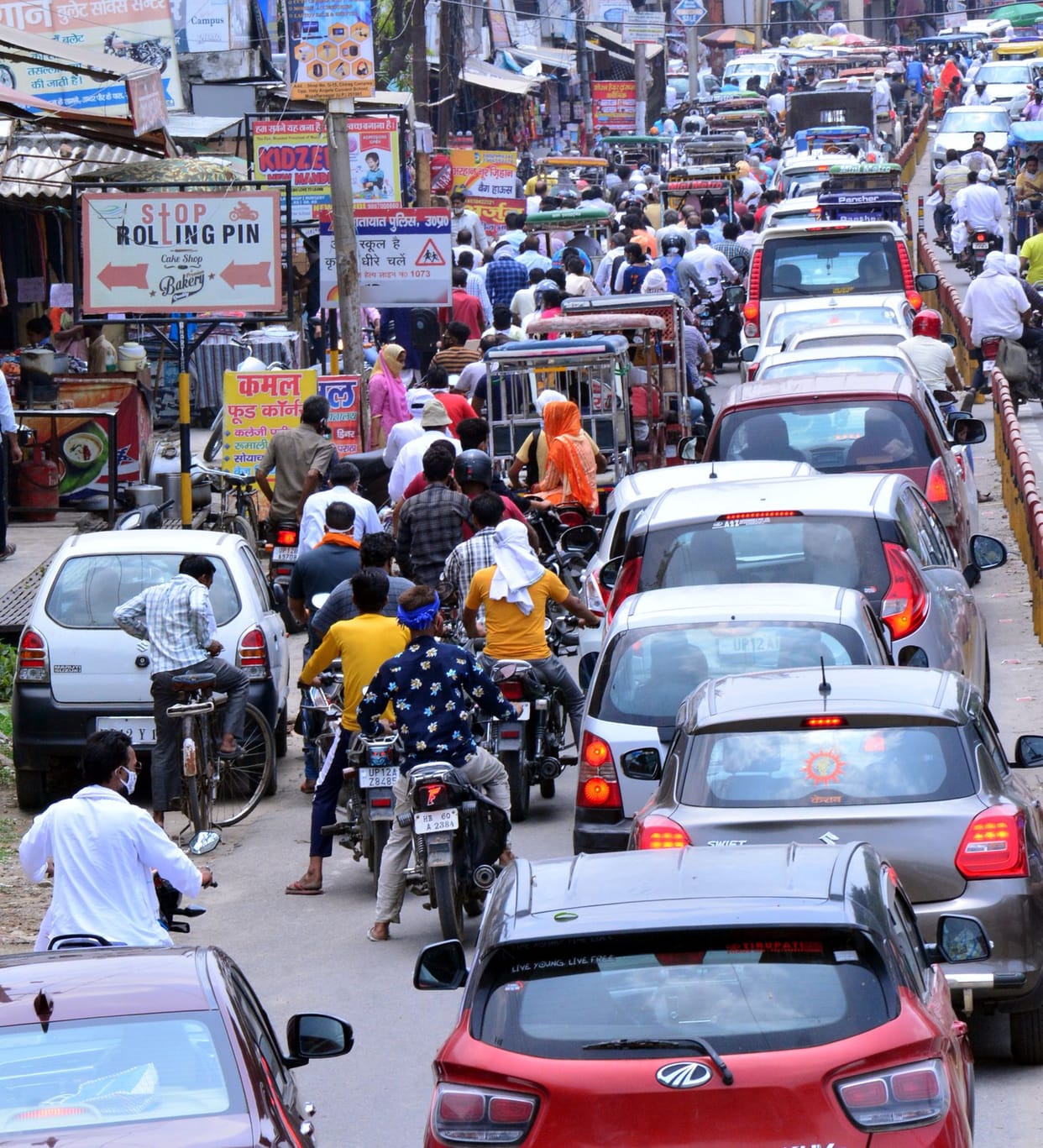 The city is struggling with traffic