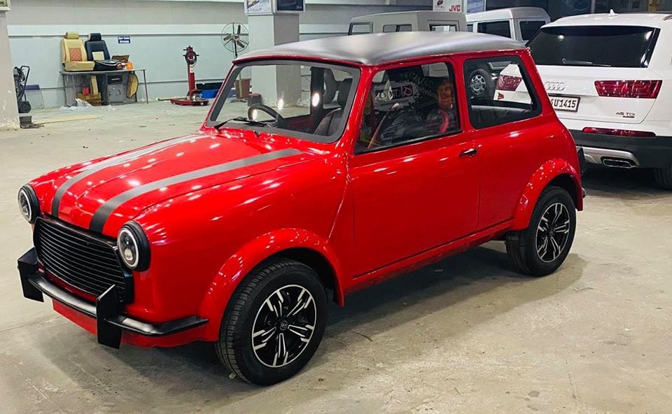 fiat premier padmini modified in MIni cooper hatchback at rs 8 lakhs in chennai