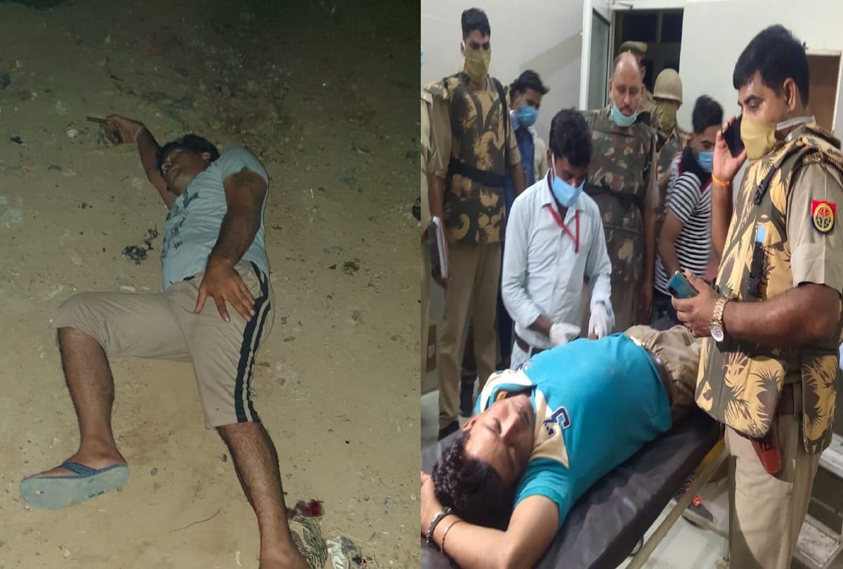 three wanted criminals arrested in police encounter in firozabad