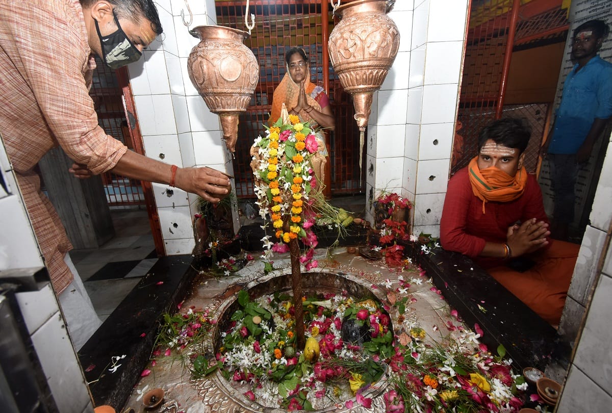 Amid the silence, from today onwards, Shiva temples are seen from far away