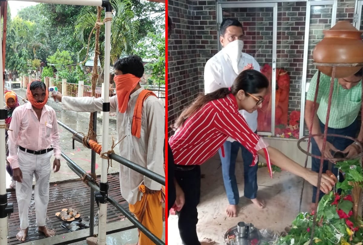 Without thermal screening not allow any devotees in temple