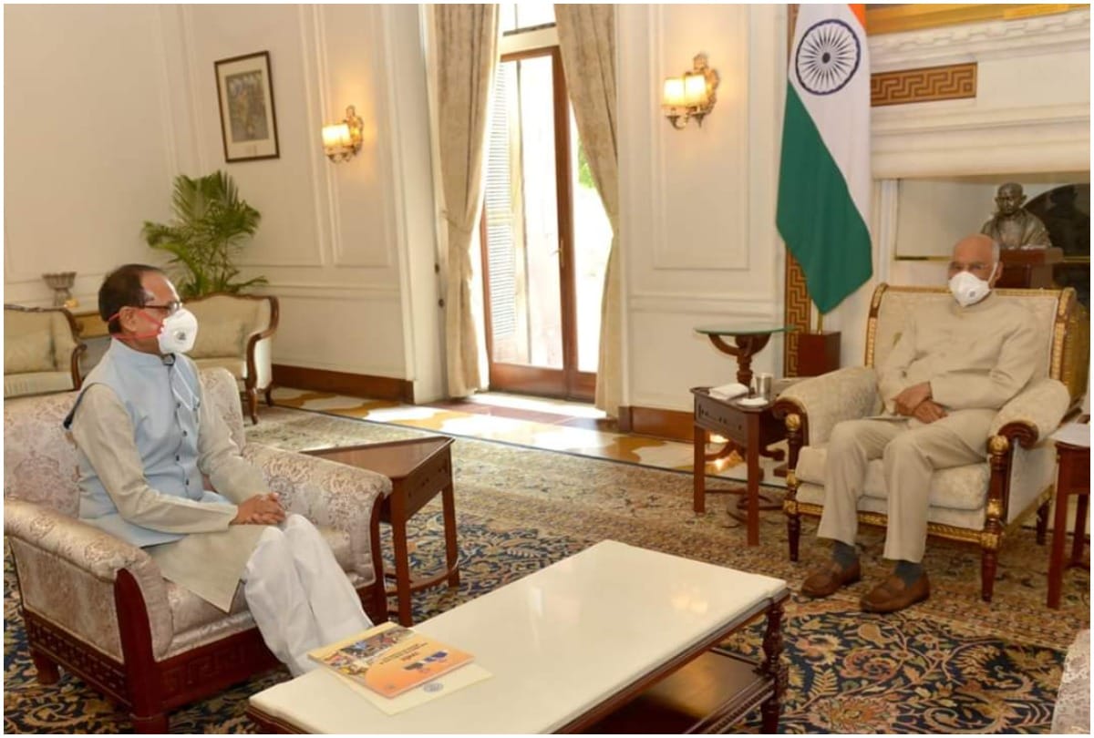 Madhya Pradesh Chief Minister Shivraj Singh Chauhan meets President and Vice President