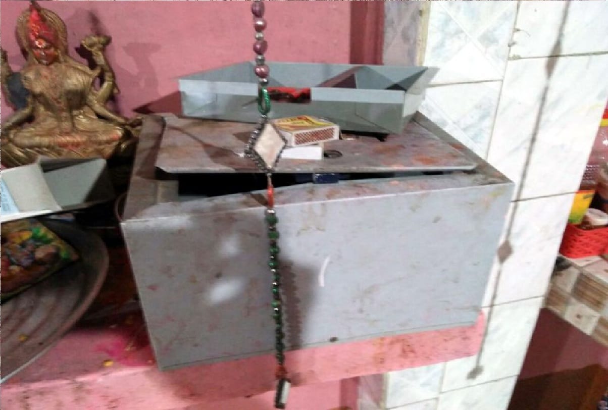 Jammu news Two idols in Sheshnag temple of Mansar in Samba were broken and donation letters stolen