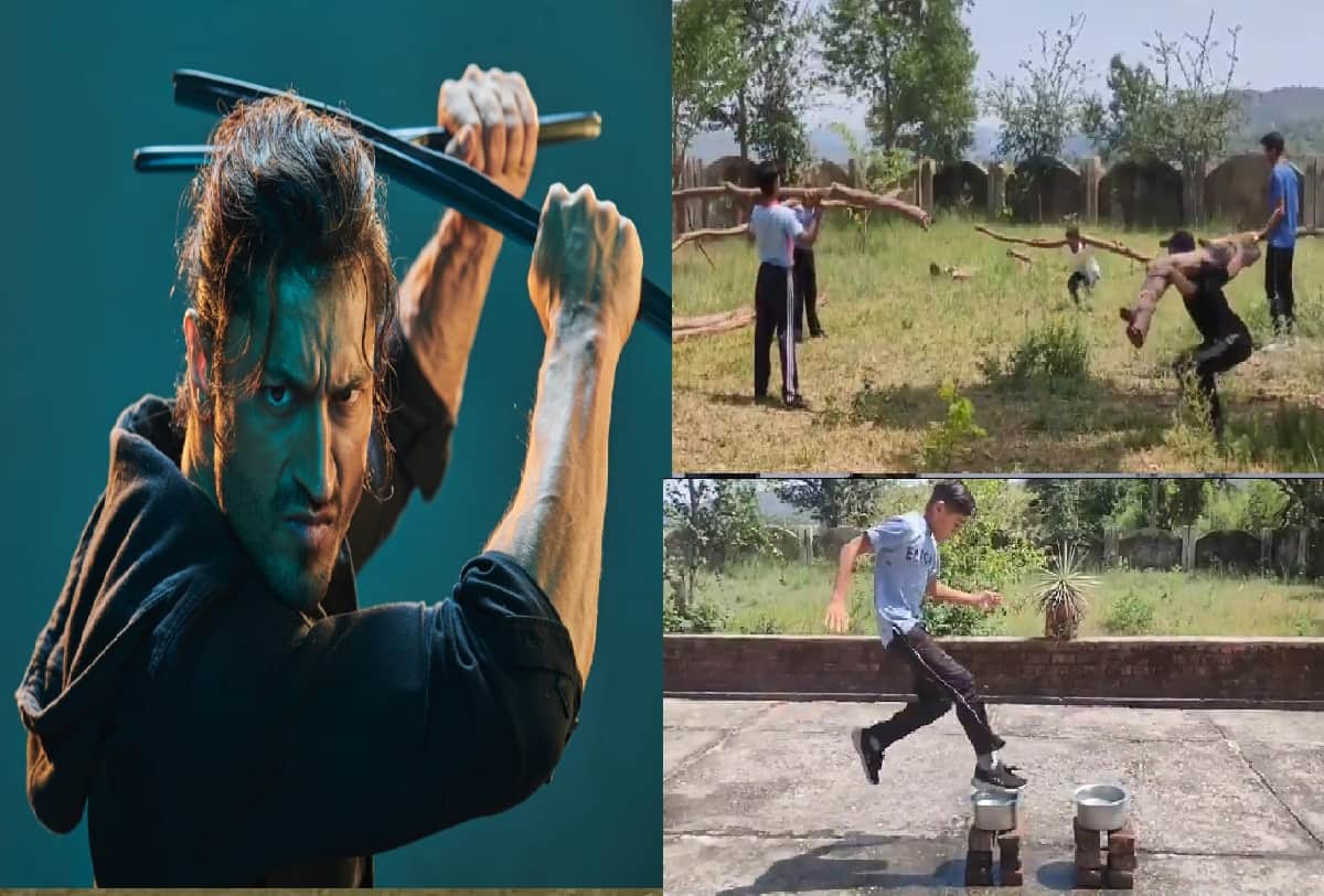 Vidyut Jammwal Commando of Bollywood became fan of these boys of akhnoor jammu