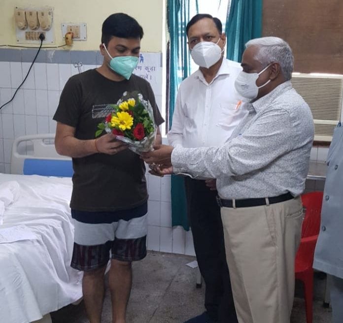 ADM report came negative discharged from hospital