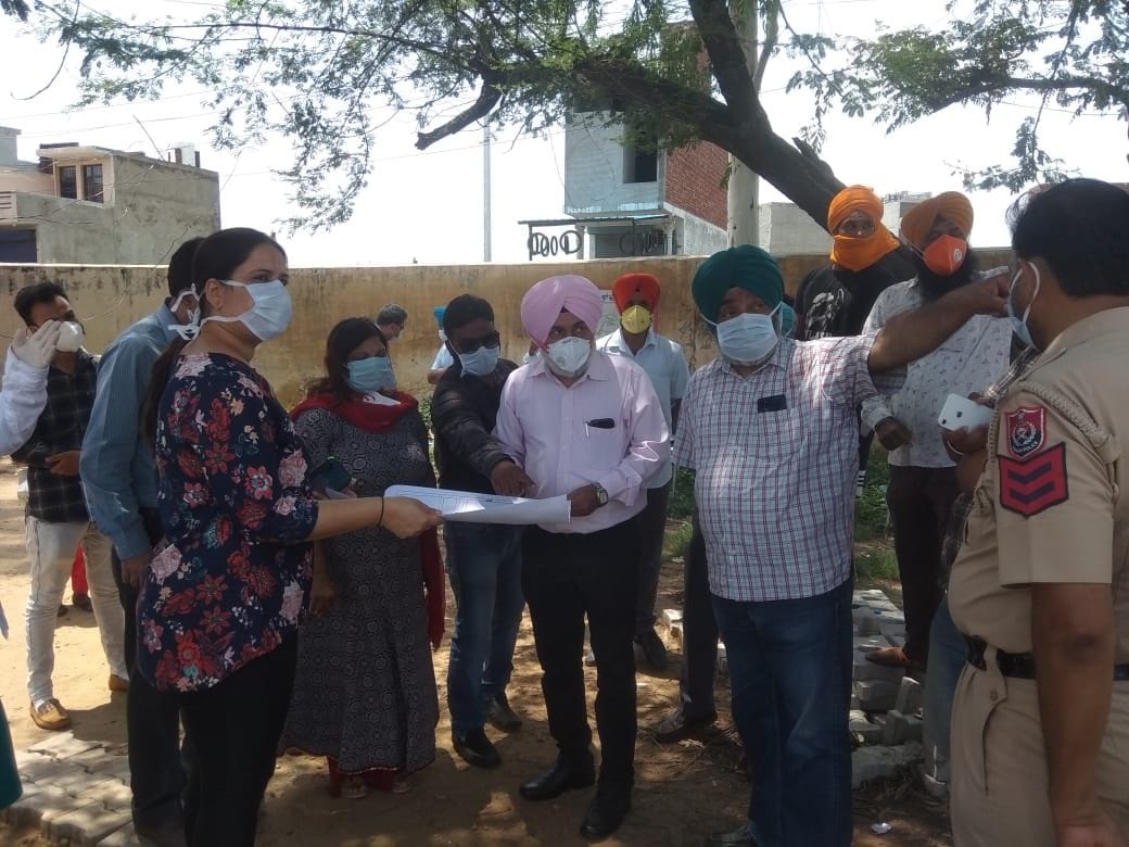 Preparation to make village Behera a containment zone
