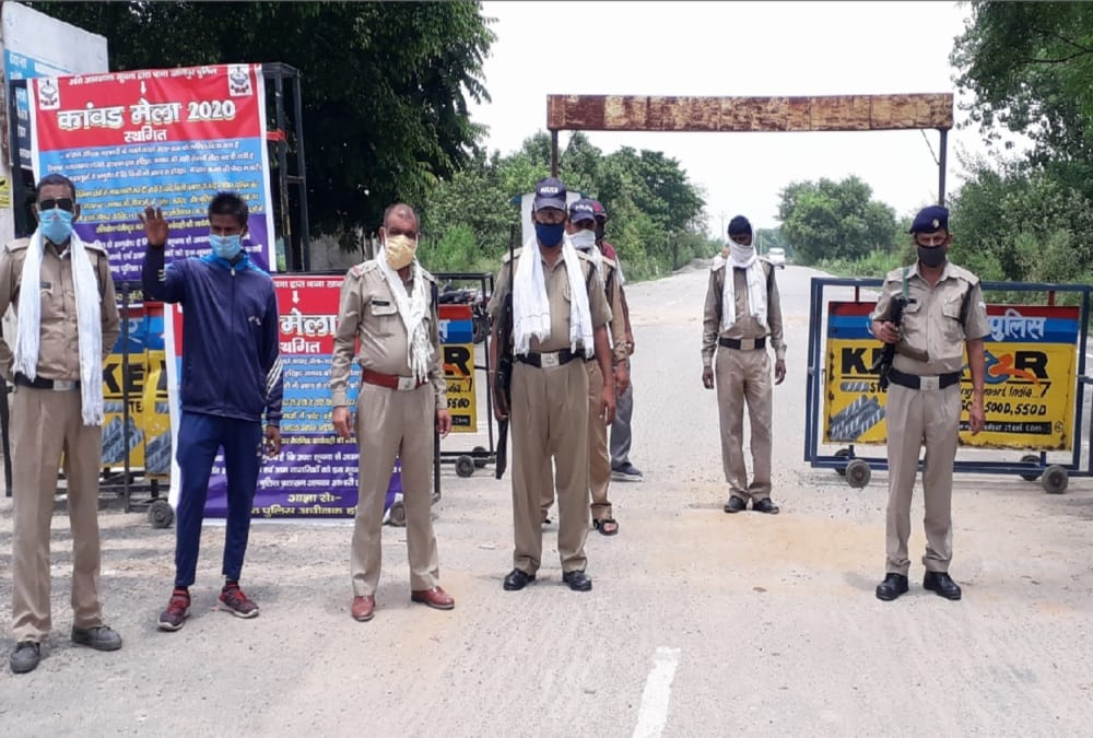 Kanpur Encounter Latest news: Accused Vikas Dubey Searching With High Security on Roorkee Border