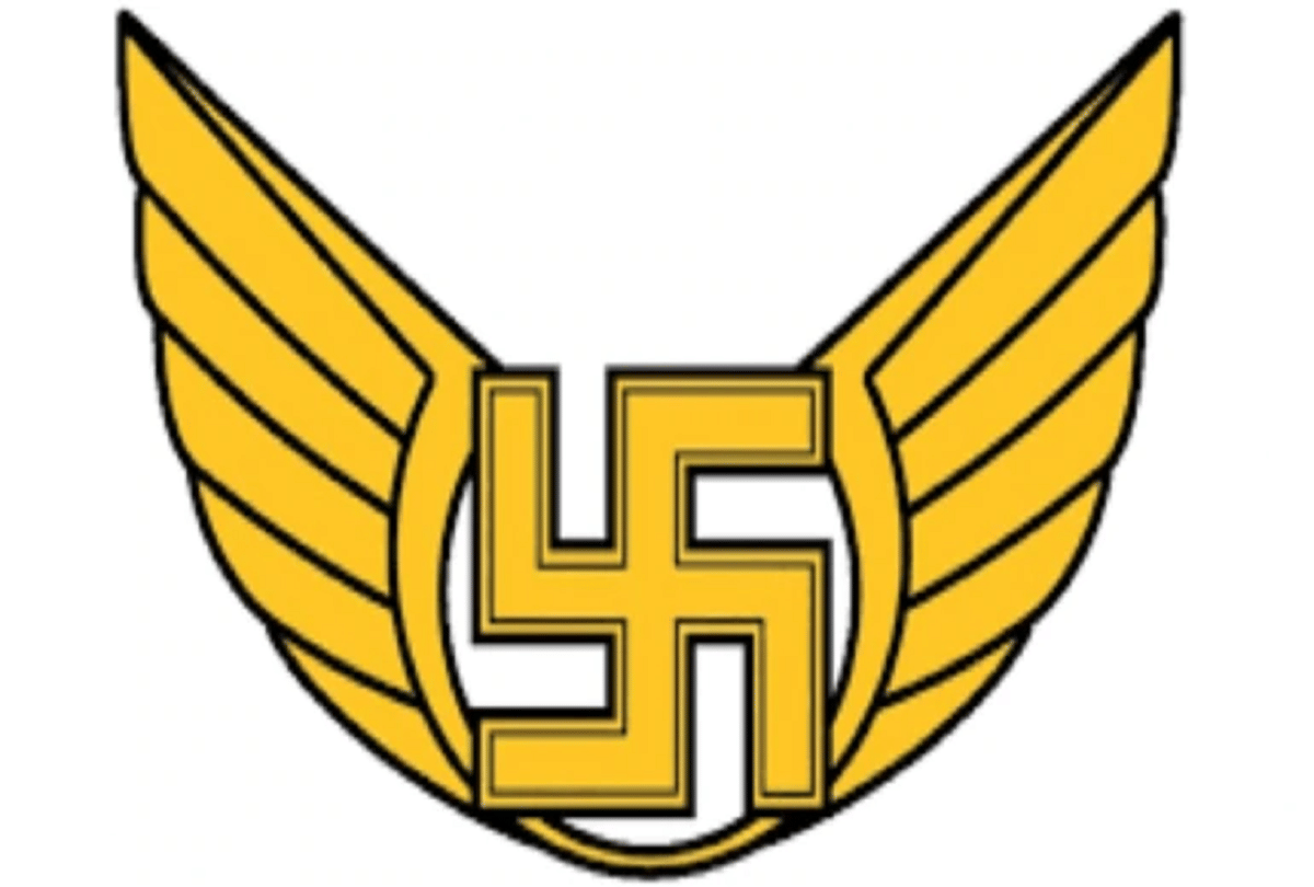 finland air force silently removed swastika from logo