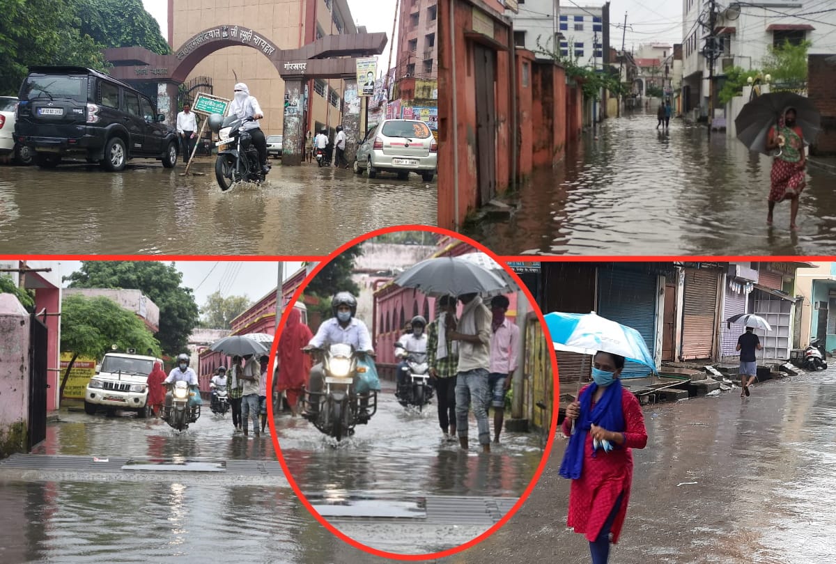 Weather Forecast Today Update in Gorakhpur: heavy rain start after monsoon coming see latest photos