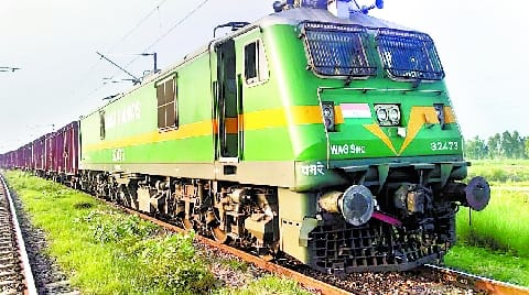 Emergency brakes on goods train due to technical glitch, saved from reversal