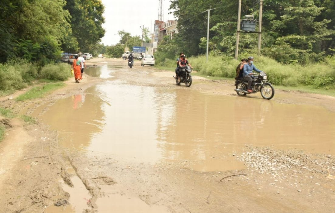 Road are not repaired