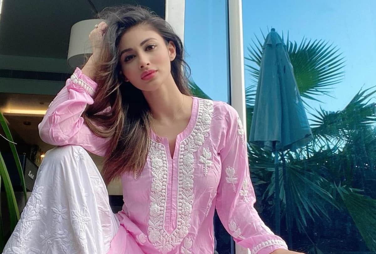 mouni roy shares her beach vacation throwback pic in red bikini