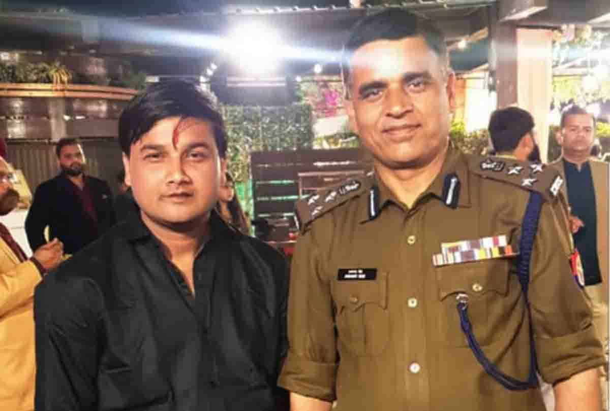 The then SSP Anant Dev suspended in the Bikru scandal