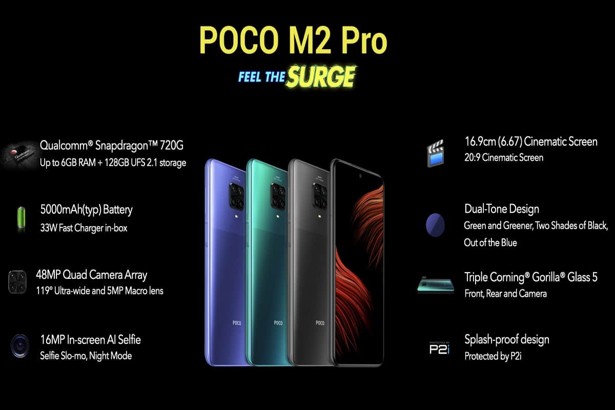 Poco M2 Pro smartphone flash sale today via flipkart know price offers and specifications