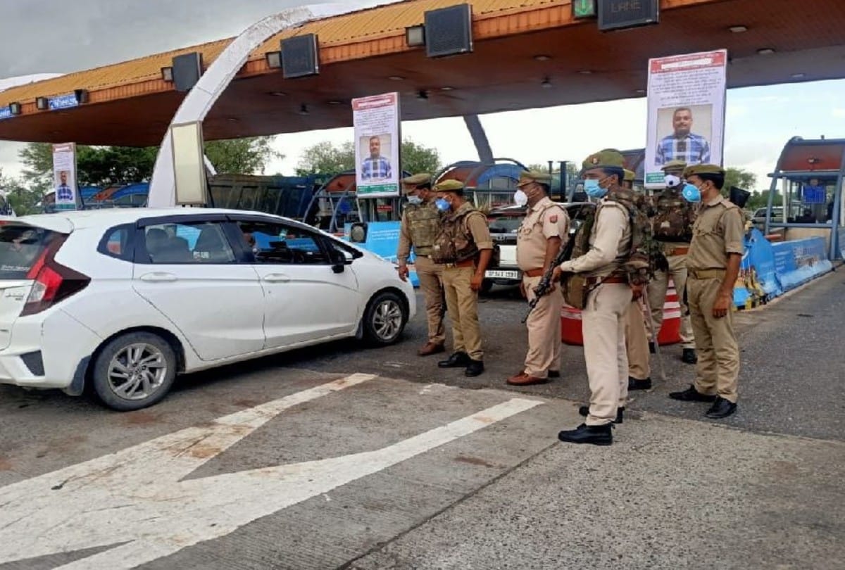 Vikas Dubey Search In Ashrams Of Mathura Vrindavan Alert On Rajasthan-Haryana border