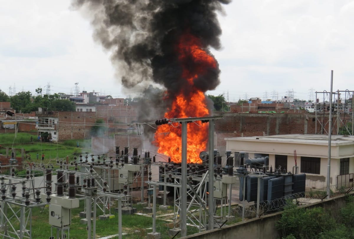 Fire in COD Chivki sub-center, loss of millions