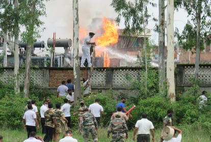 Fire in COD Chivki sub-center, loss of millions