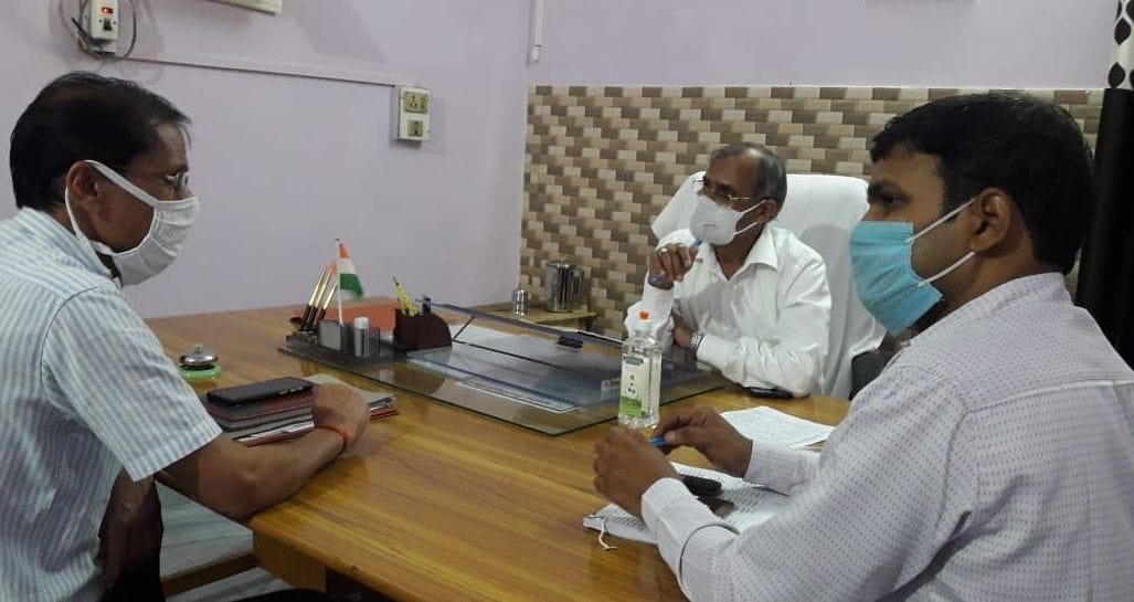 nodal adhikari inspected in auraiya