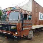 हादसा करने वाला कंटेनर