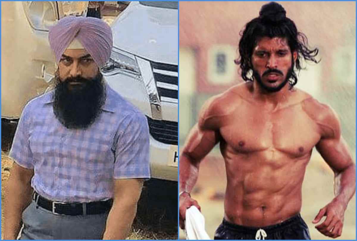 after training Farhan akhtar now aamir khan trained with Melwyn Crasto