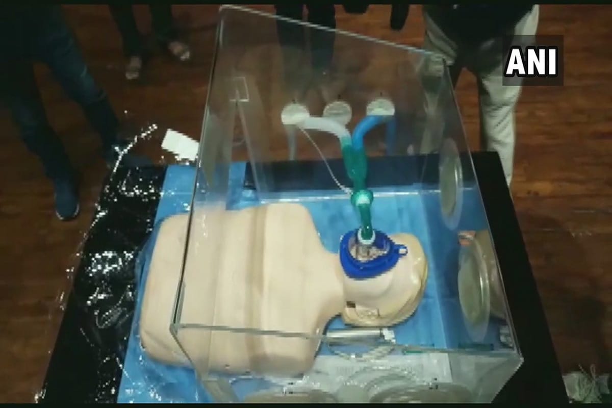 AIIMS Jodhpur and Iscon Surgicals Ltd launched Abhedya - The aeroshield in Rajasthan