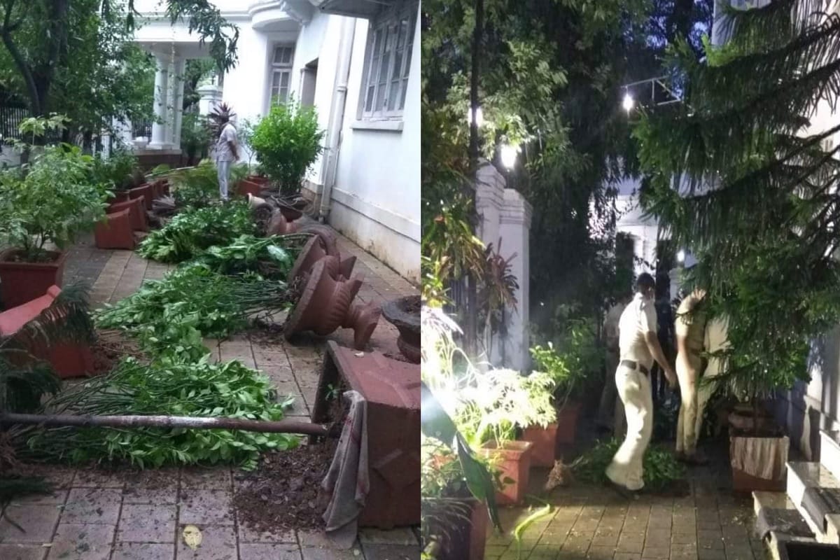 Demolition in Dr. BR ambedkar residence rajgruha one suspect arrested