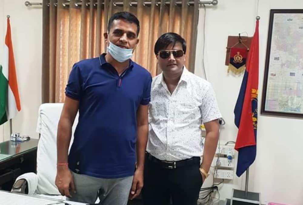 The then SSP Anant Dev suspended in the Bikru scandal