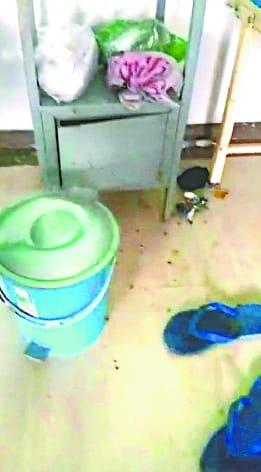 Video viral again: arrangements at Bithri Kovid Hospital are ill