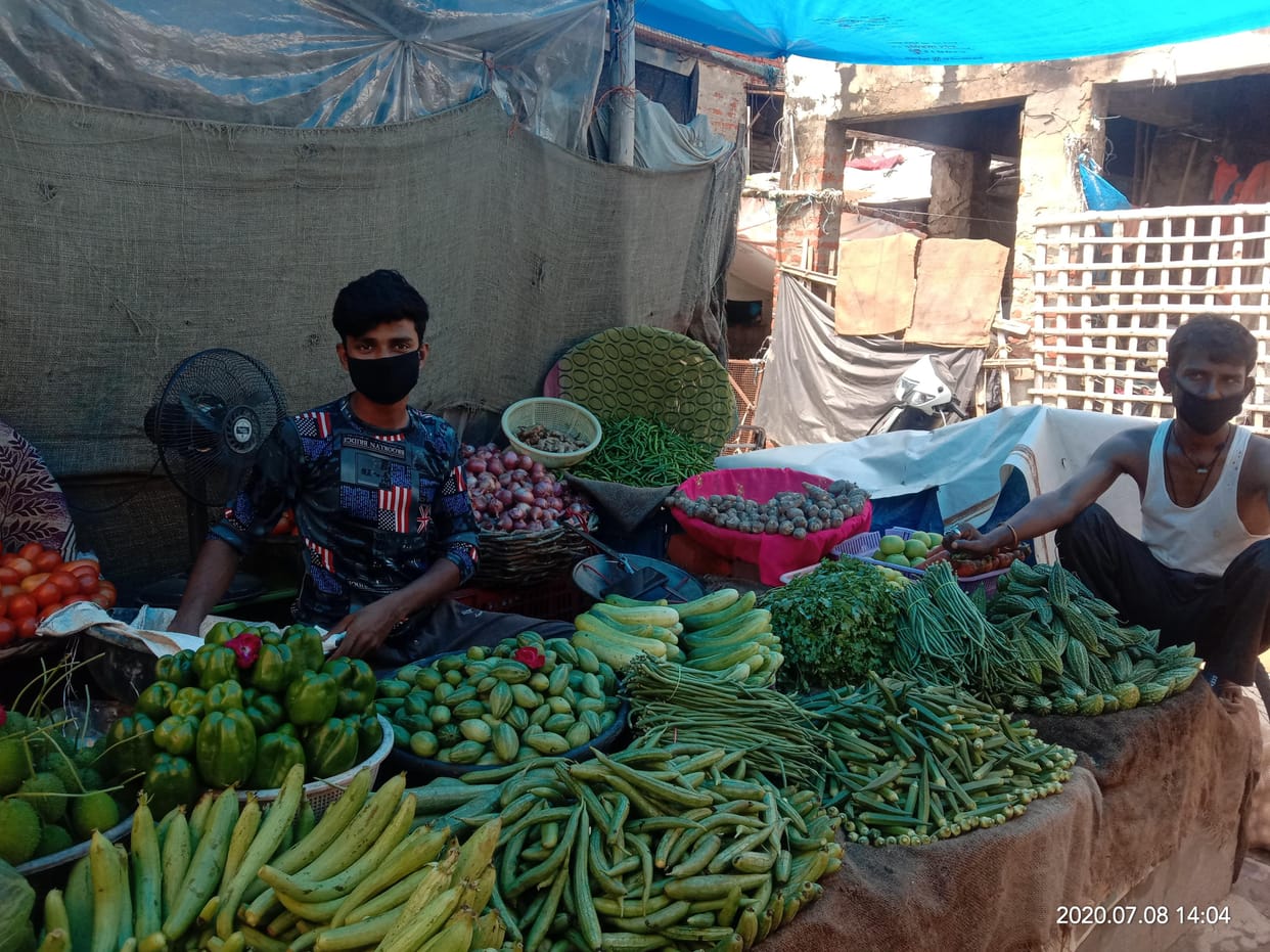 Vegetables started getting away from the kitchen due to inflation