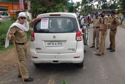 Kanwar yatra 2020: police Keep eye on Forest area, 1500 vehicle returned from  UP-Uttarakhand border