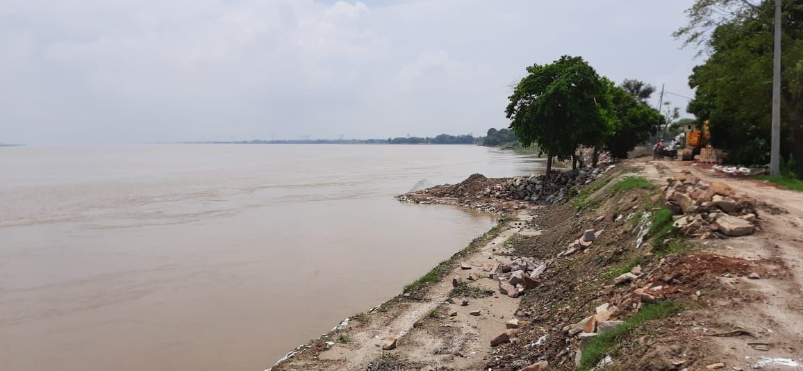 Saryu crossed the danger mark