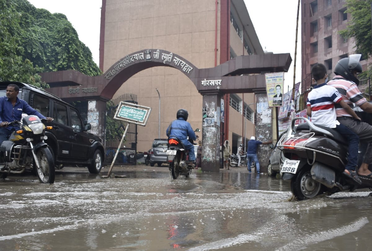 Gorakhpur Weather update today after heavy rain see latest photos