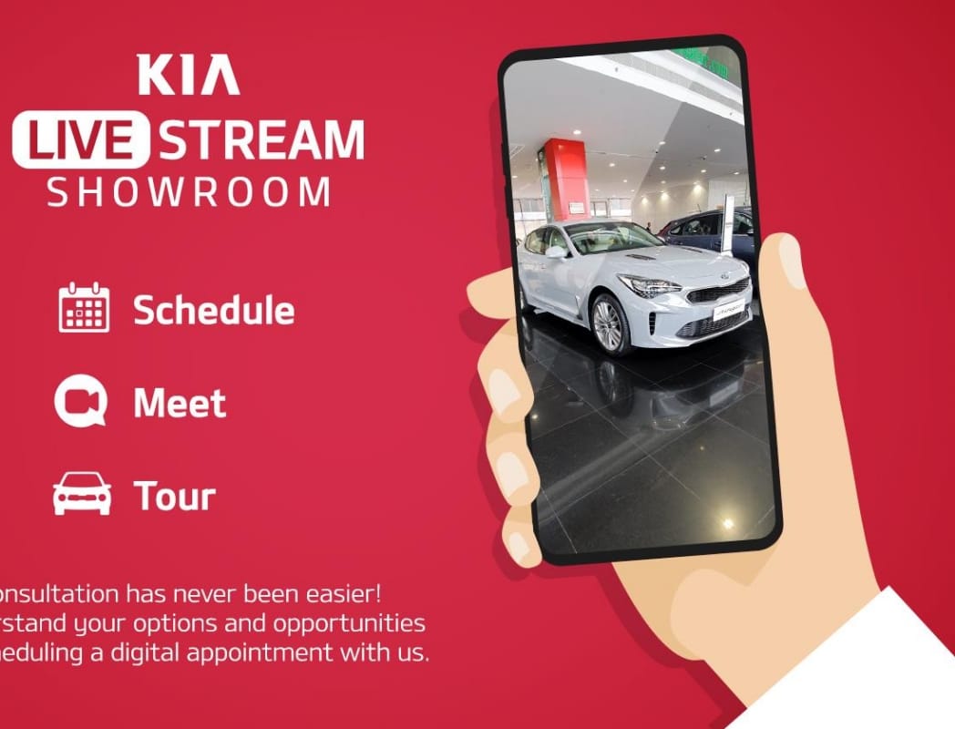 kia motors online car sales platform live stream showroom kia dealerships kia motors new cars