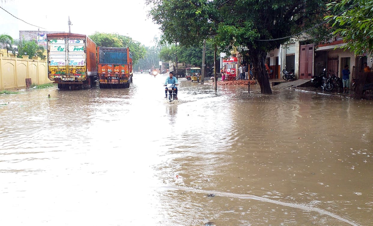 rain in sambhal