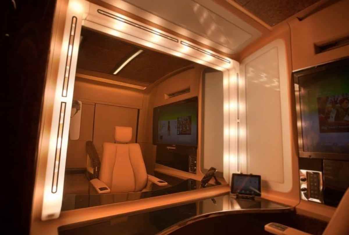 Salman Khan luxurious vanity van Inside pictures of that cost Rs 4 crore