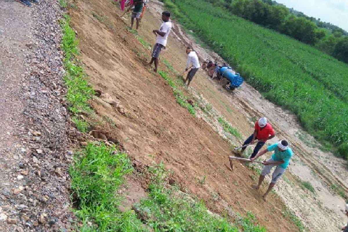 Amar Ujala Exclusive Report: Now will be flowers with greenery on Delhi-Meerut Expressway