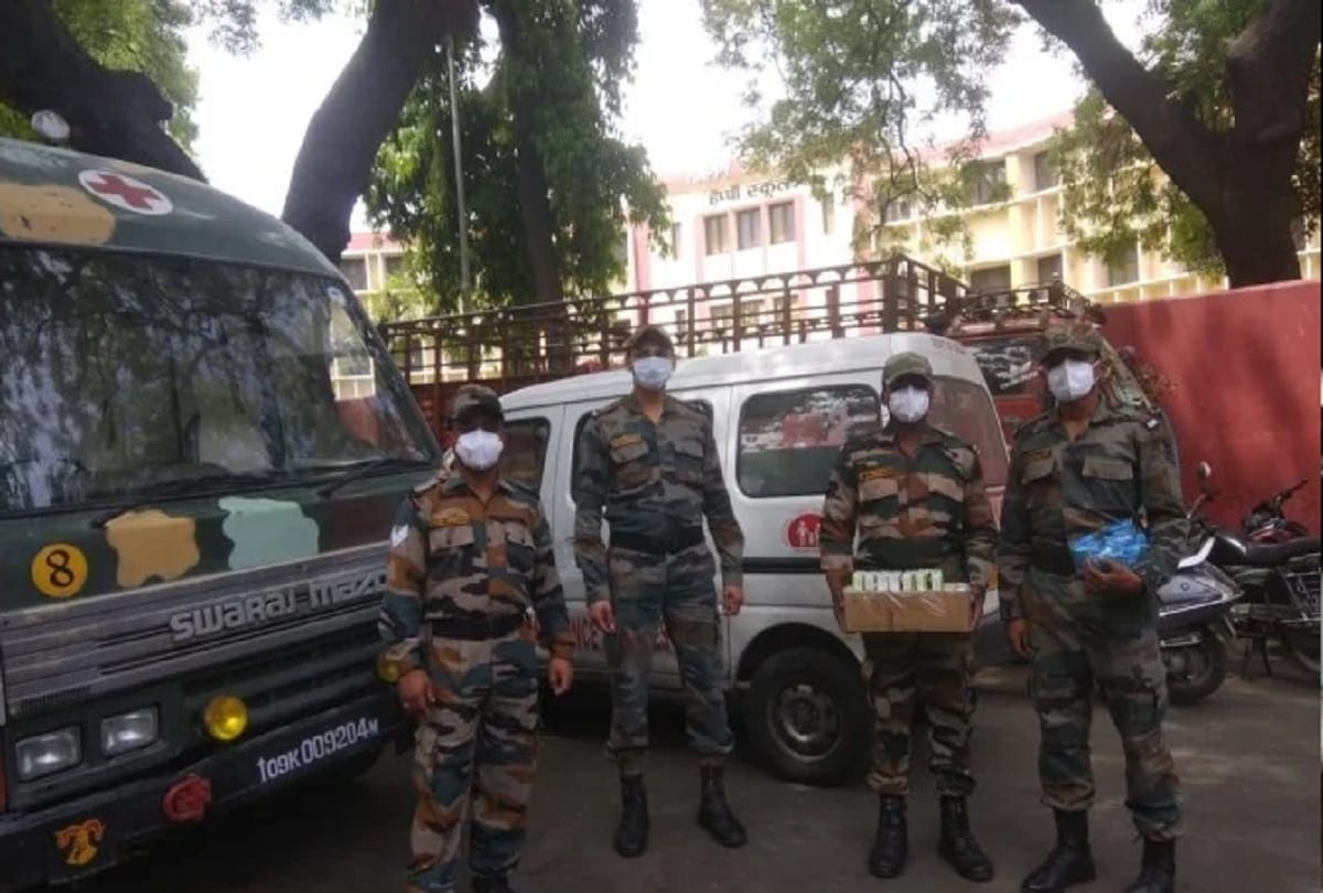 Army Opretion Namaste to serve Corona patient