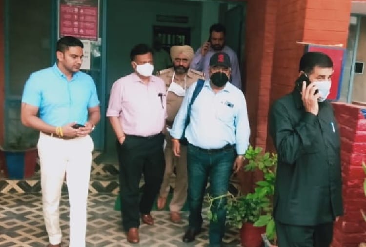 BCCI team reached Mohali in Punjab from Delhi