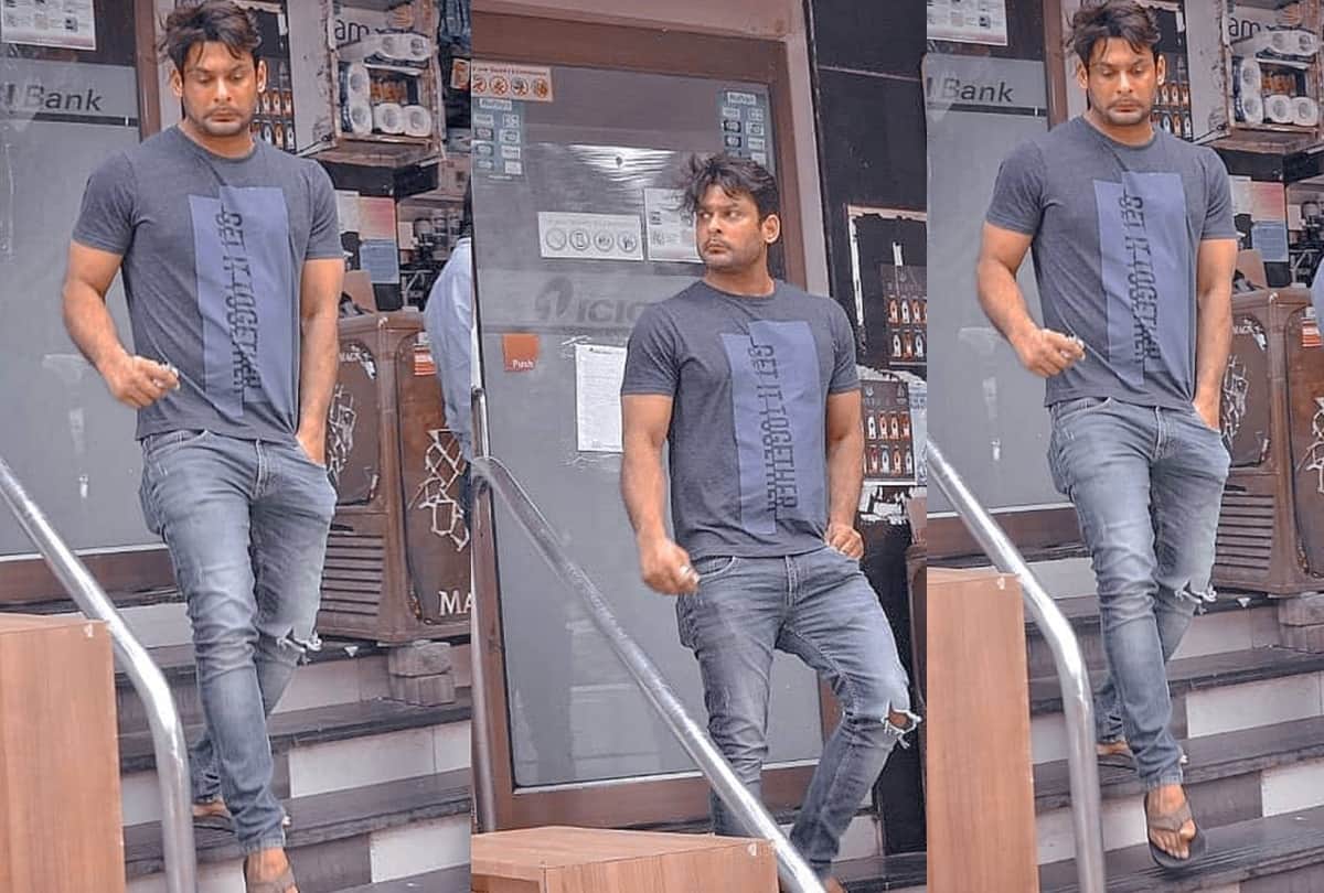 bigg boss 13 winner siddharth shukla steps out in city with cool casual look but footwear price can amaze you
