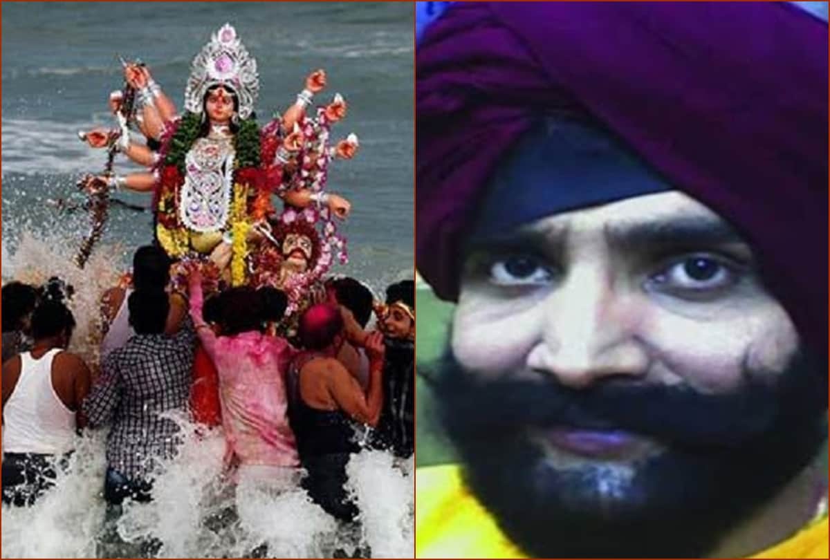Sourav Ganguly Birthday Special: Saurav Ganguly Dressed Up as a Sardar for attending Durga visarjan