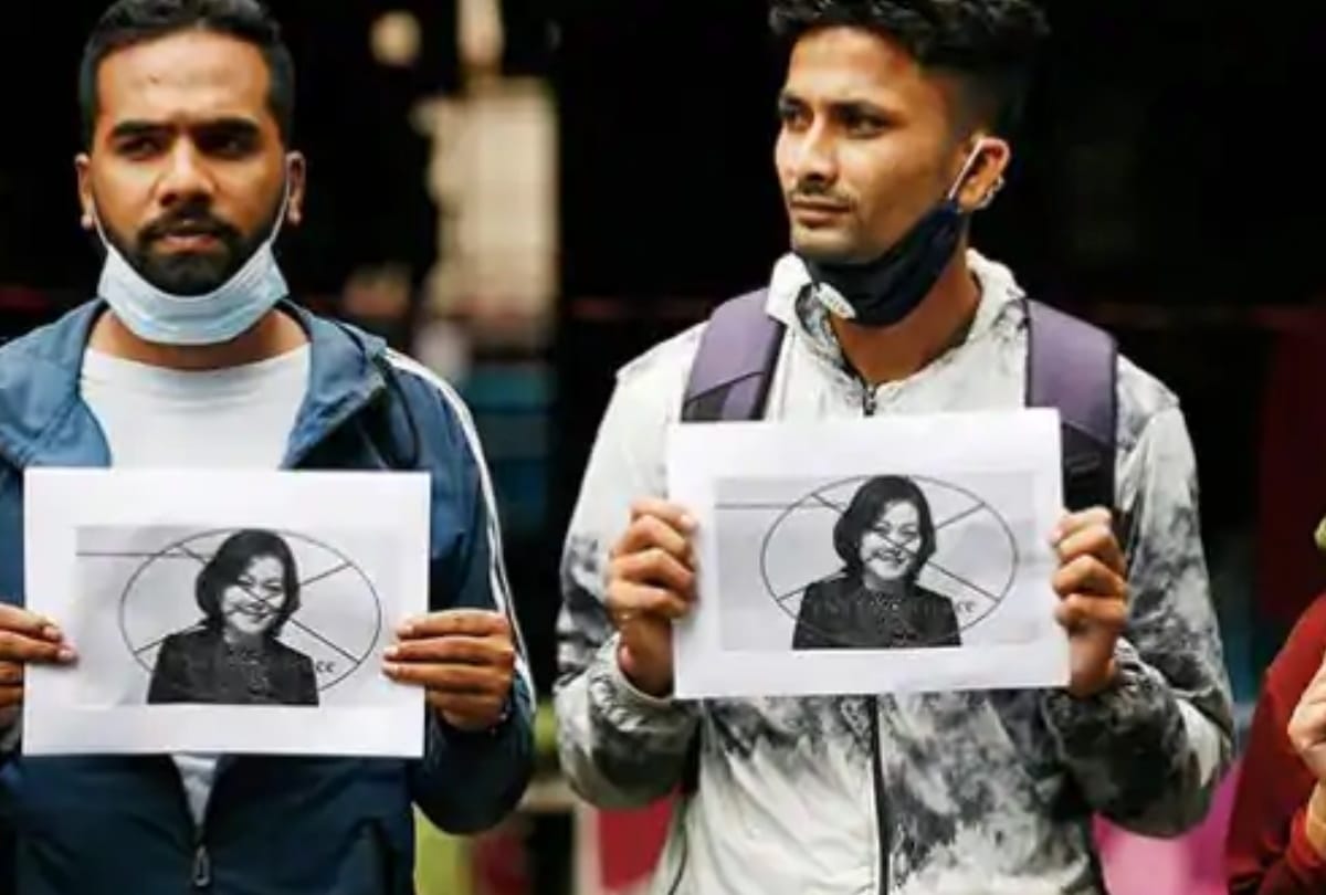 Nepal student protest against china after interference in domestic politics